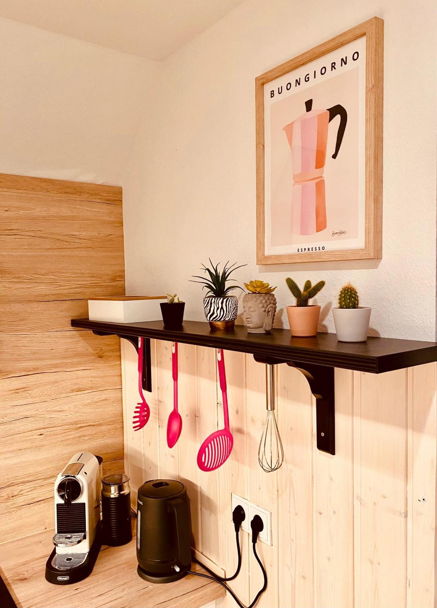 Living With Soul - Appartement Ueber Den Daechern Von Wiesbaden Luaran gambar